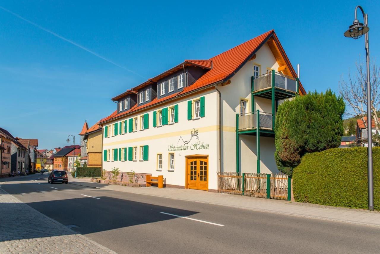 Staimicher Hoehen - Premium Appartements Kurort Steinbach-Hallenberg Екстер'єр фото
