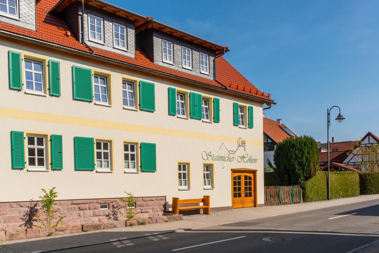 Staimicher Hoehen - Premium Appartements Kurort Steinbach-Hallenberg Екстер'єр фото